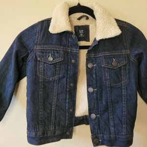 Gap Kids Sherpa Lined Denim Jacket